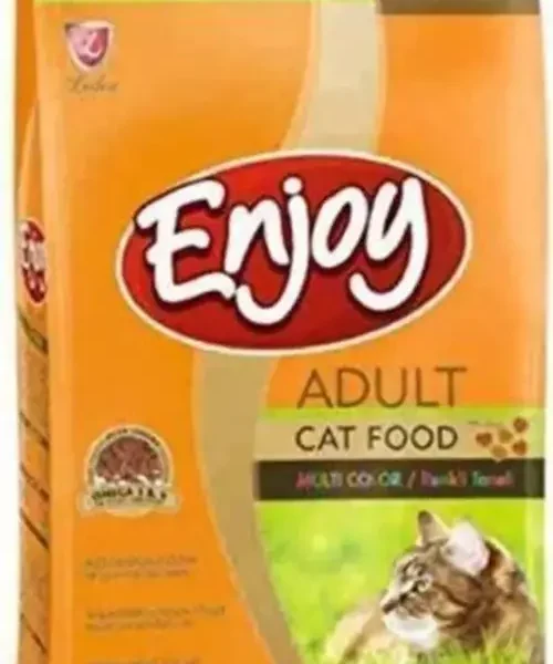 Enjoy Renkli Taneli Tavuklu 15 kg Yetişkin Kedi Maması